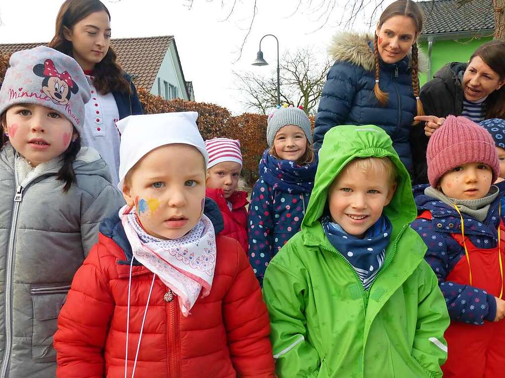 Nrrisches Treiben im Kindergarten Pfaffenweiler