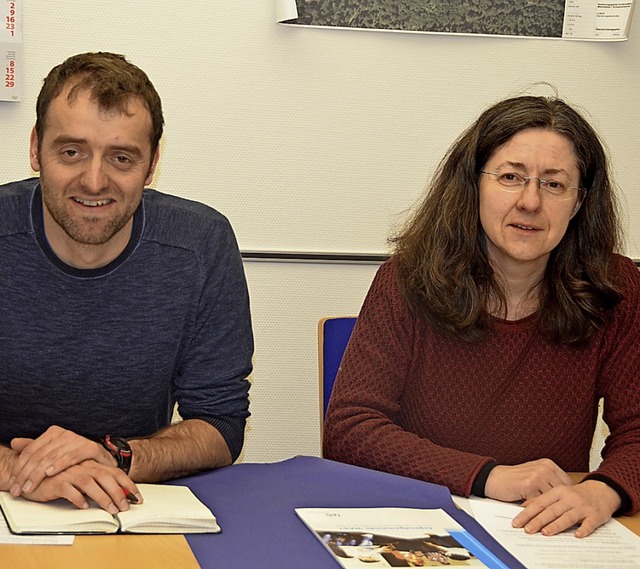 Silke Kaiser und Michael Schmitz gehr...toren des Projektes Jugendbeteiligung.  | Foto: Christiane Sahli