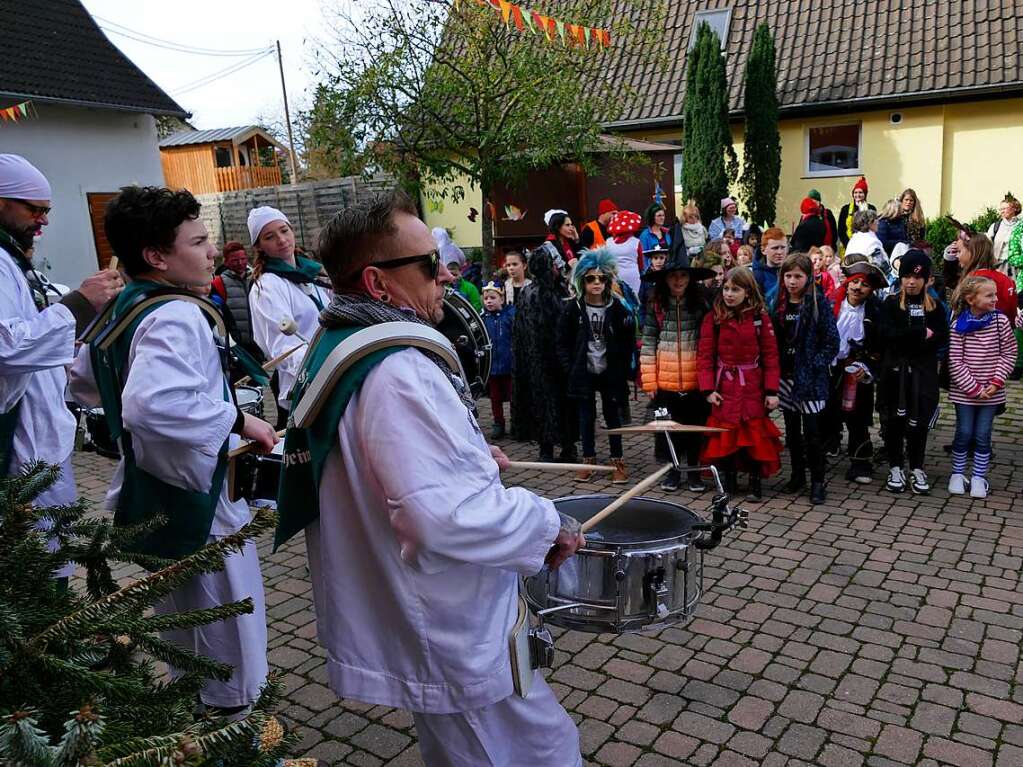 In Gottenheim: Guggemusik „Krach und Blech“ heizt ein