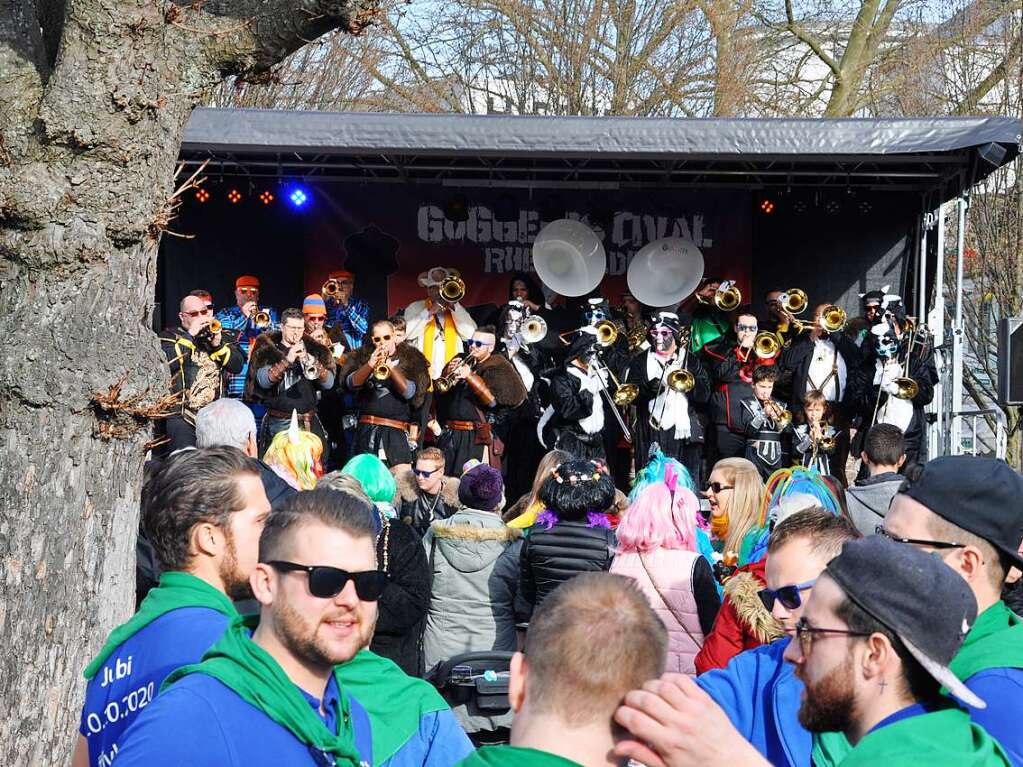 Eindrcke des Guggefestivals im Kastanienpark