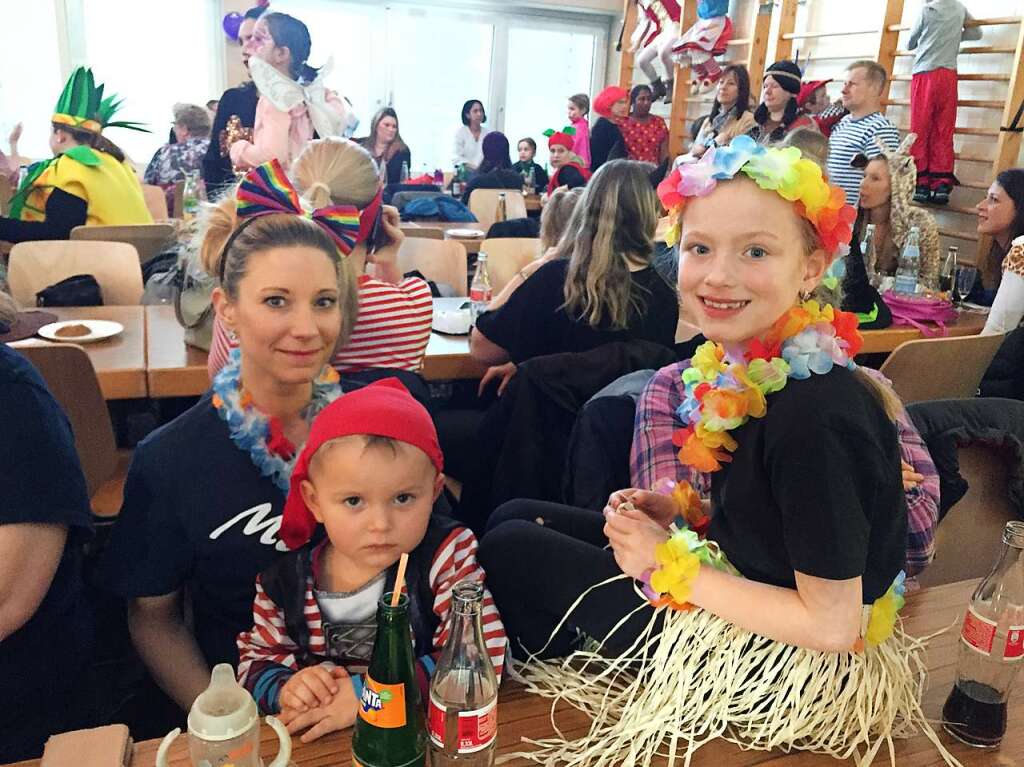 Bei der Kinderfasnet in der Holzhausen