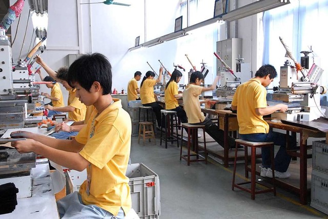 Dahlinger-Produktion in China vor  Beginn der Corona-Krise  | Foto: Dahlinger