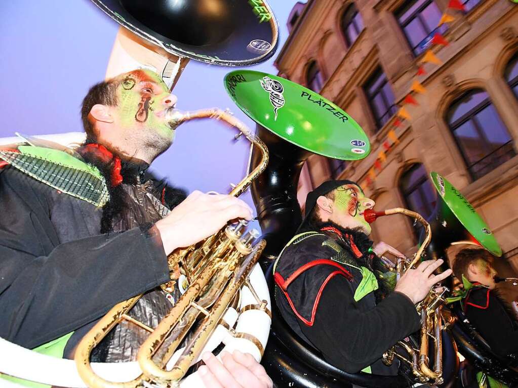 So klingt die Fasnacht in Lrrach: die Lasser-Gugge-Explosion