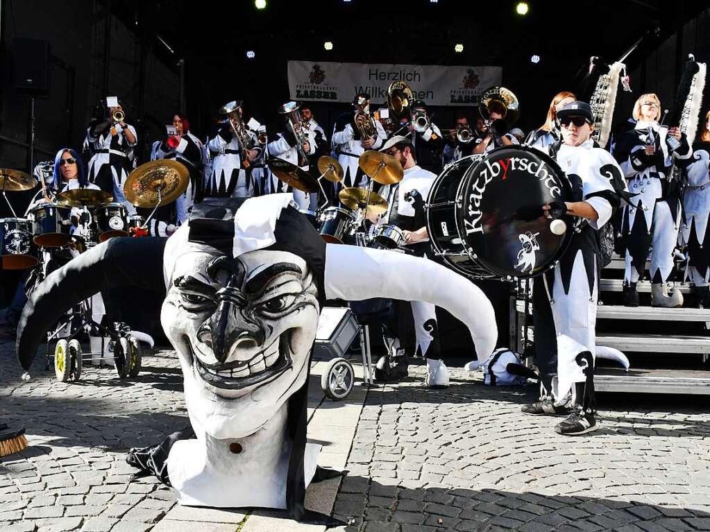 So klingt die Fasnacht in Lrrach: die Lasser-Gugge-Explosion