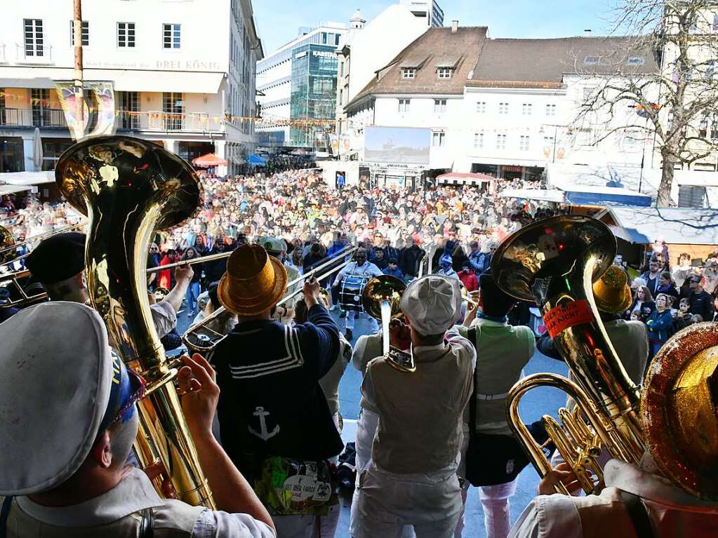 So klingt die Fasnacht in Lrrach: die Lasser-Gugge-Explosion