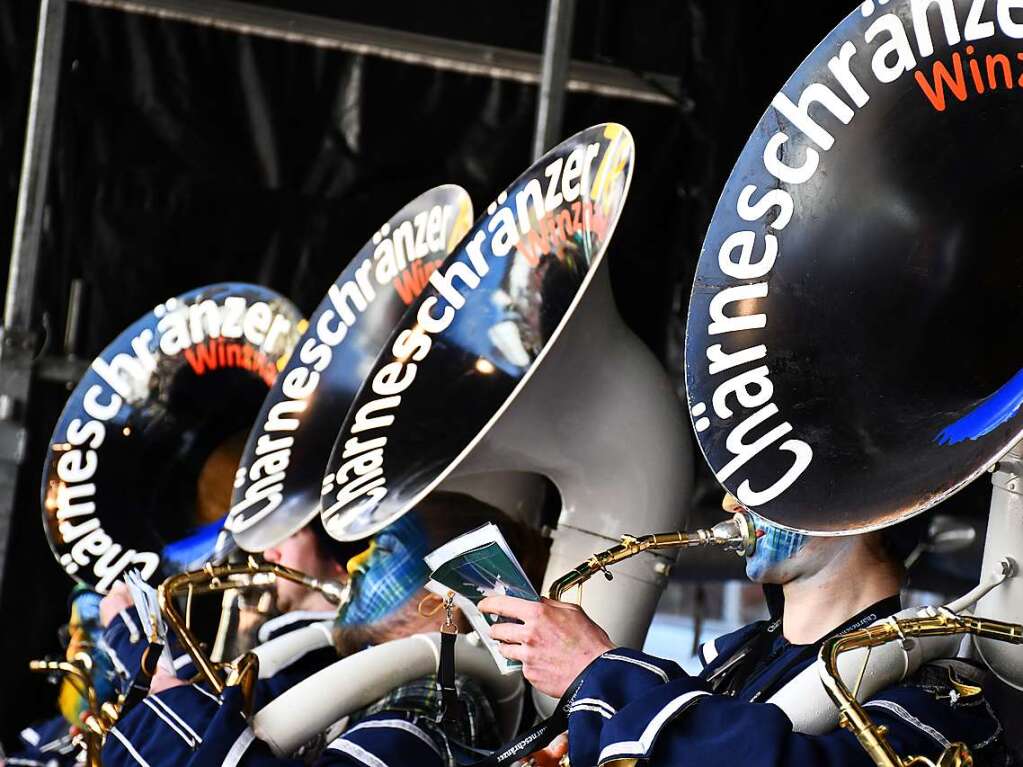 So klingt die Fasnacht in Lrrach: die Lasser-Gugge-Explosion