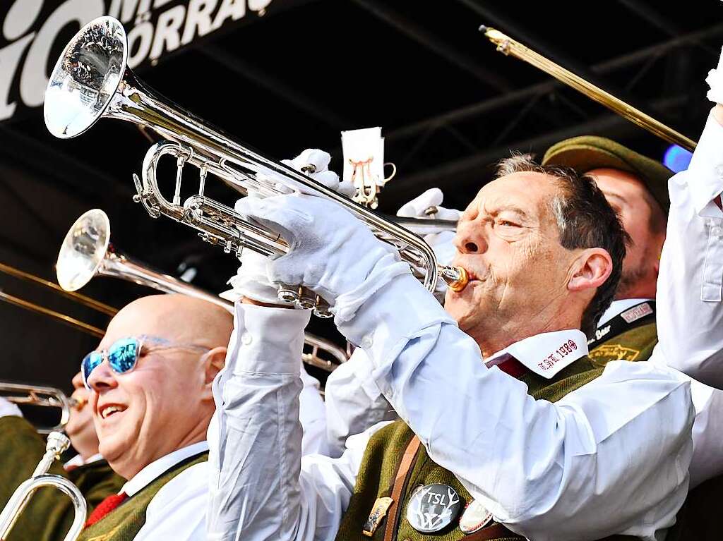 So klingt die Fasnacht in Lrrach: die Lasser-Gugge-Explosion