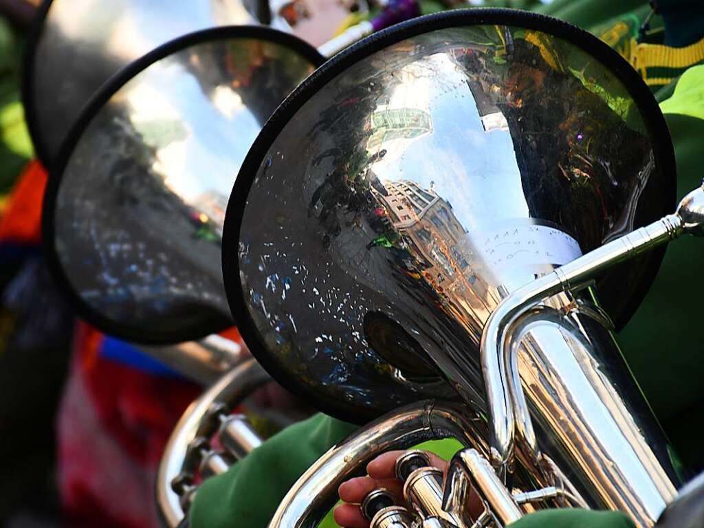 So klingt die Fasnacht in Lrrach: die Lasser-Gugge-Explosion