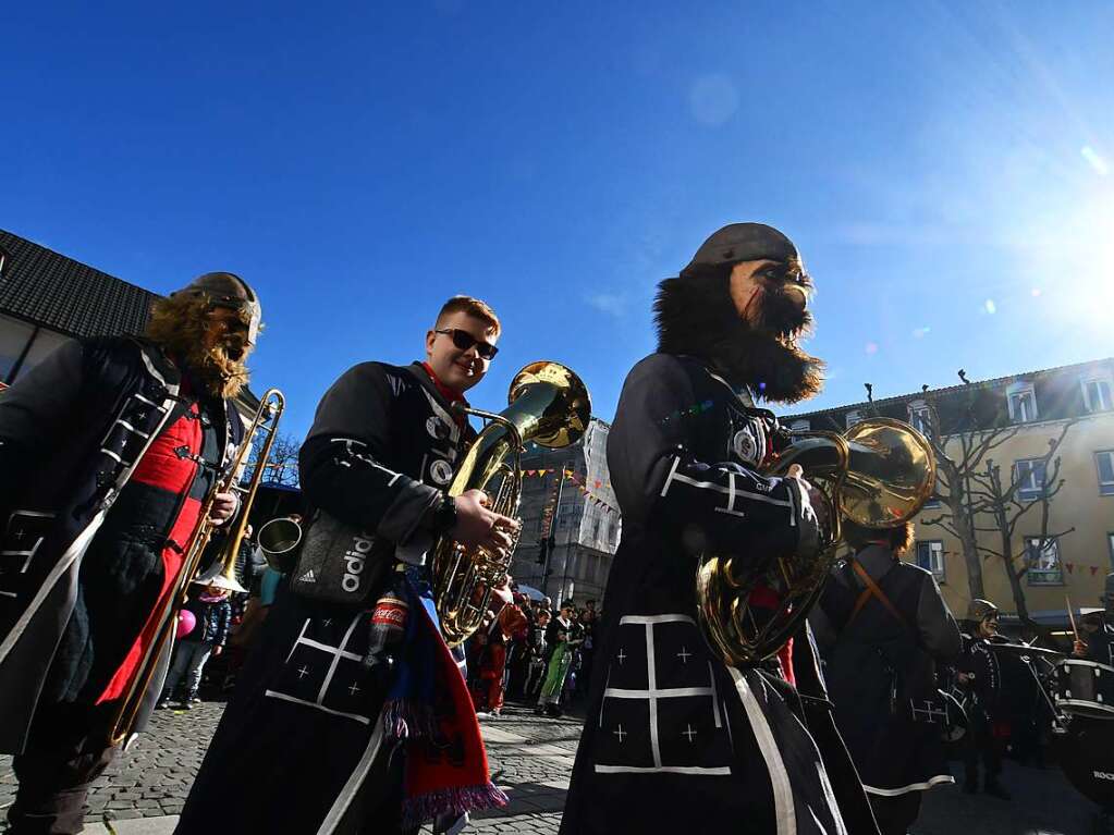 So klingt die Fasnacht in Lrrach: die Lasser-Gugge-Explosion