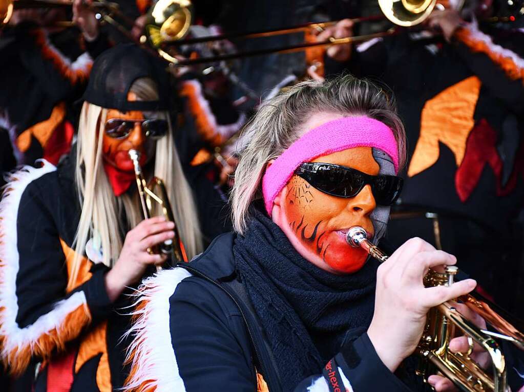 So klingt die Fasnacht in Lrrach: die Lasser-Gugge-Explosion