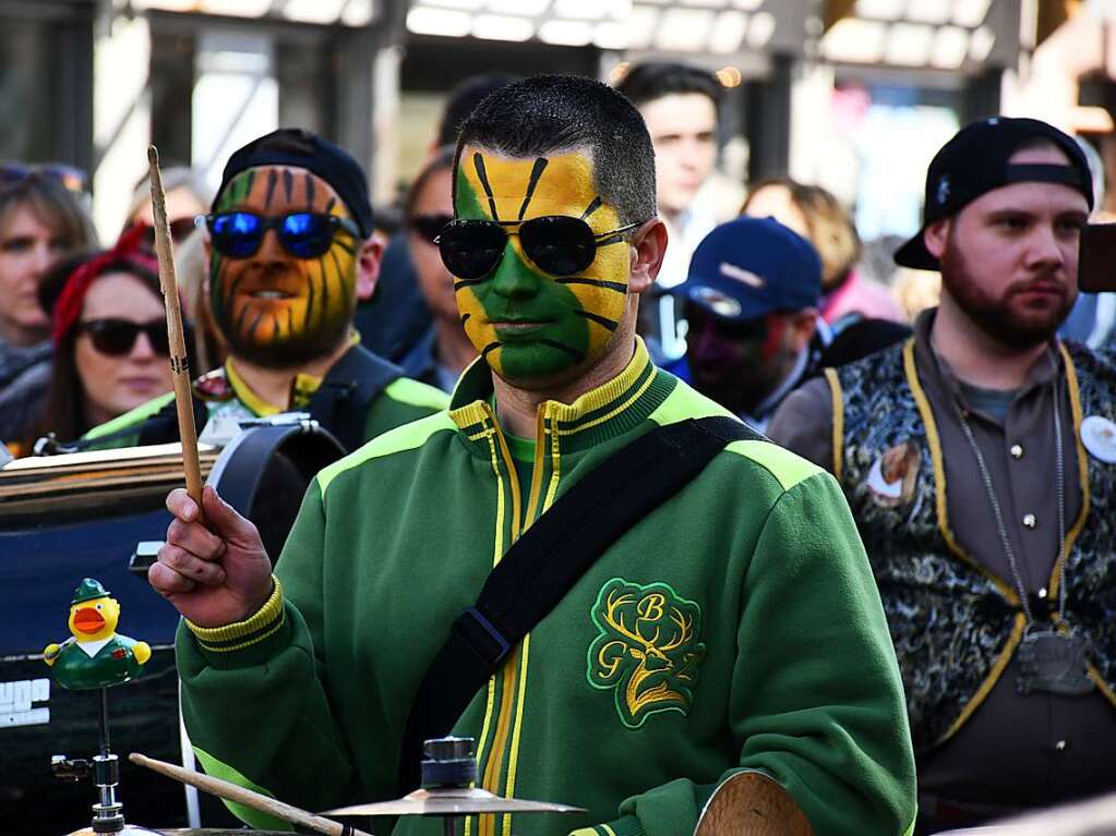 So klingt die Fasnacht in Lrrach: die Lasser-Gugge-Explosion