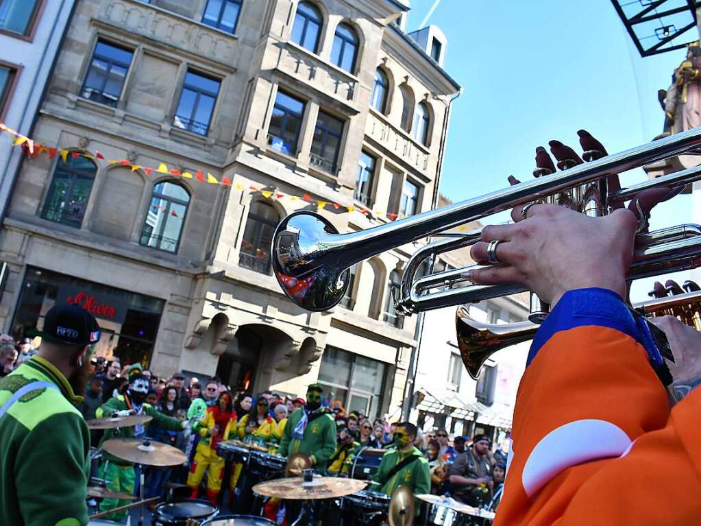 So klingt die Fasnacht in Lrrach: die Lasser-Gugge-Explosion