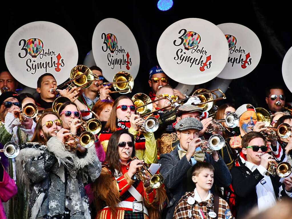 So klingt die Fasnacht in Lrrach: die Lasser-Gugge-Explosion