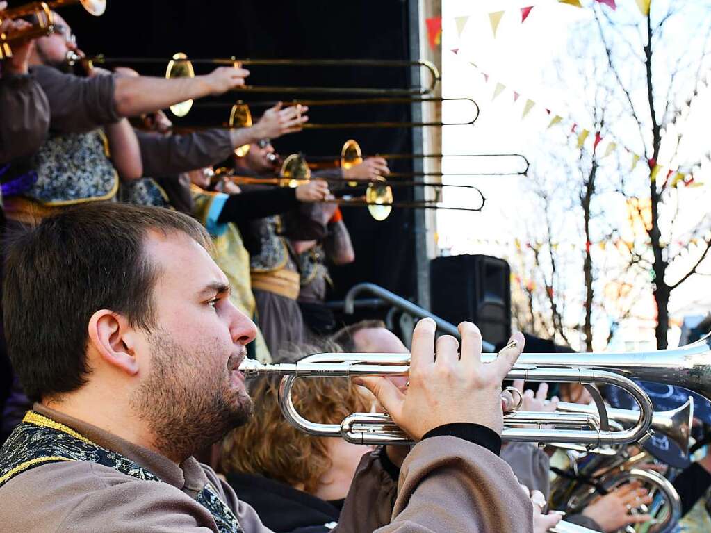 So klingt die Fasnacht in Lrrach: die Lasser-Gugge-Explosion