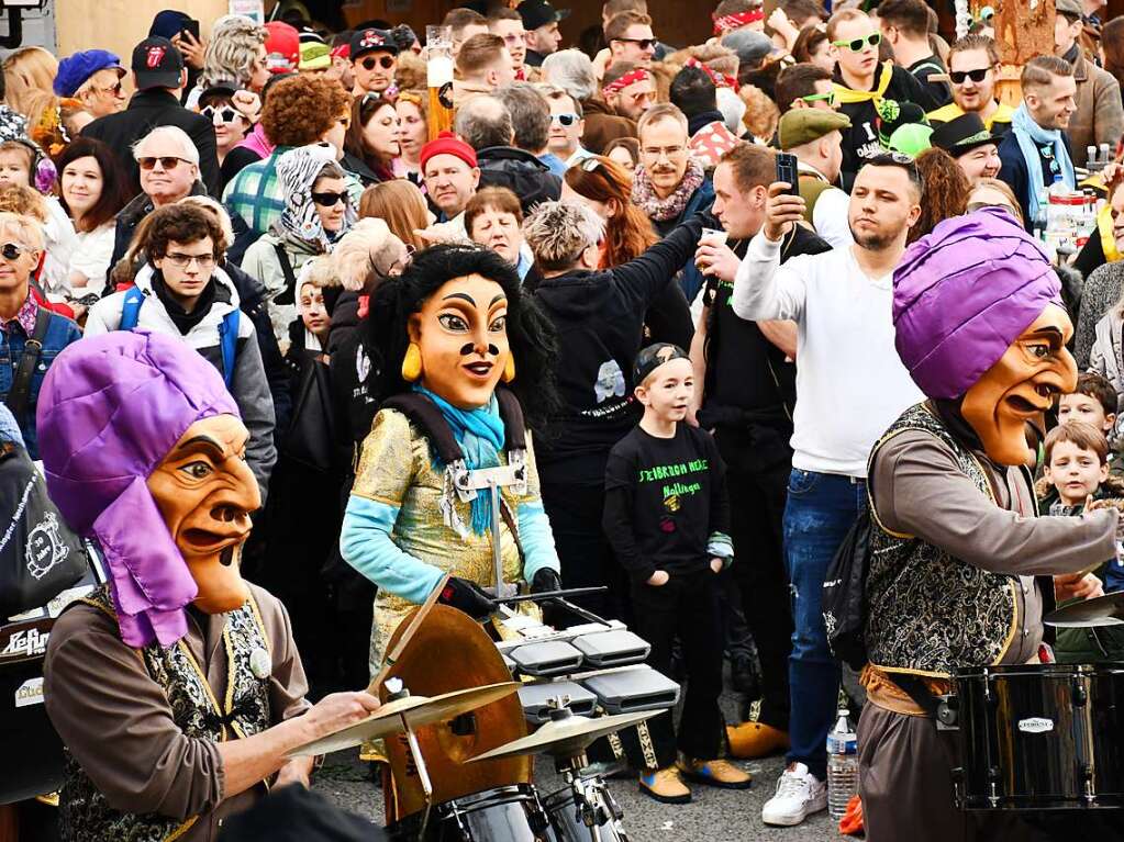 So klingt die Fasnacht in Lrrach: die Lasser-Gugge-Explosion