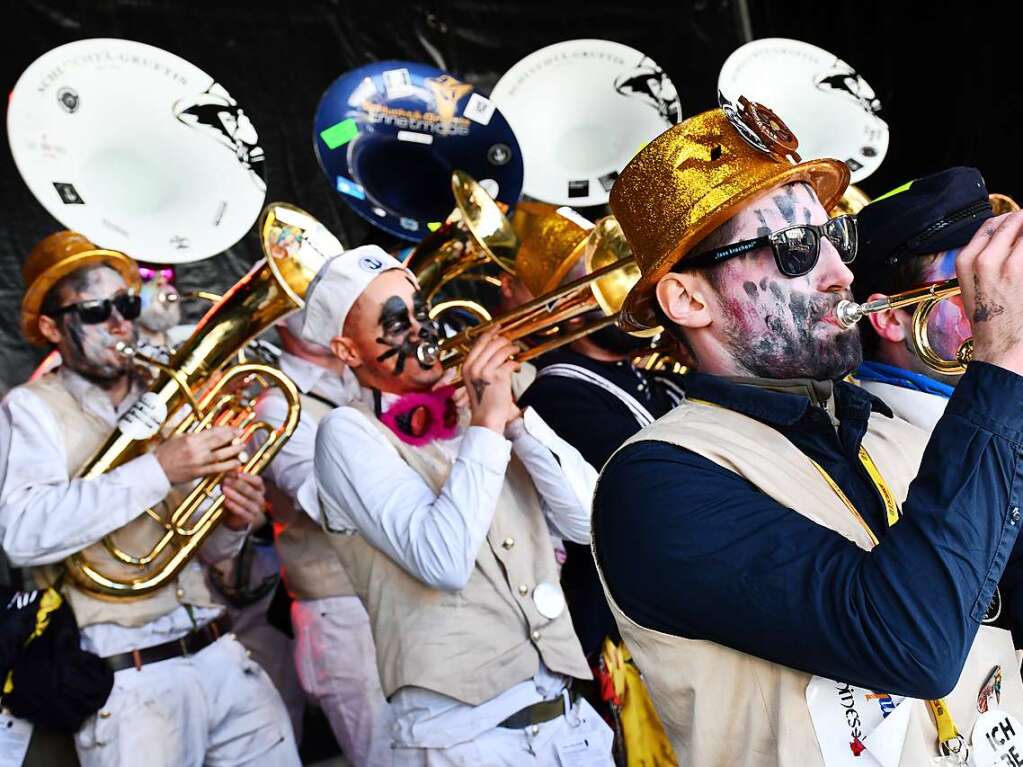 So klingt die Fasnacht in Lrrach: die Lasser-Gugge-Explosion