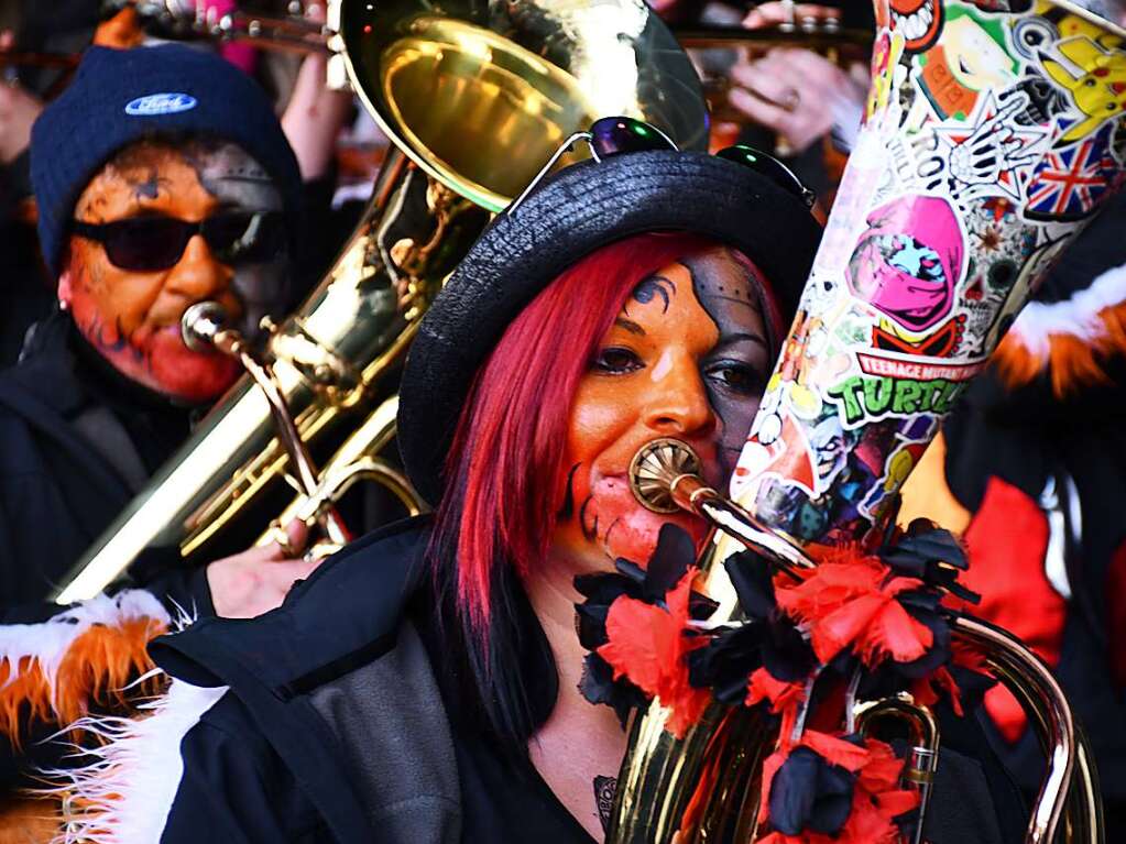 So klingt die Fasnacht in Lrrach: die Lasser-Gugge-Explosion