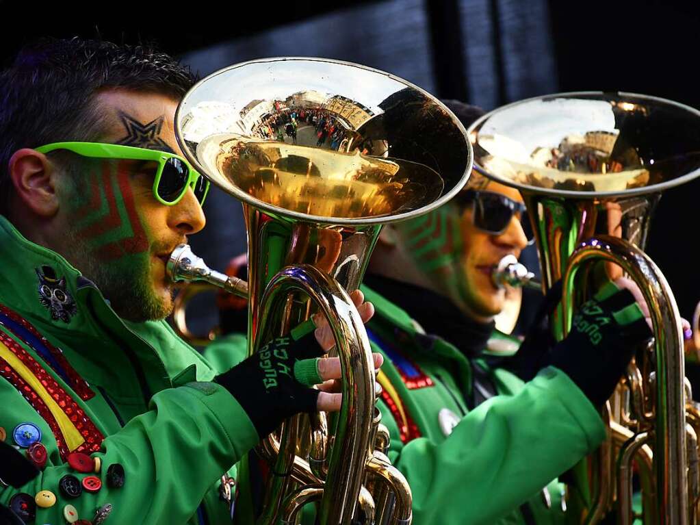 So klingt die Fasnacht in Lrrach: die Lasser-Gugge-Explosion