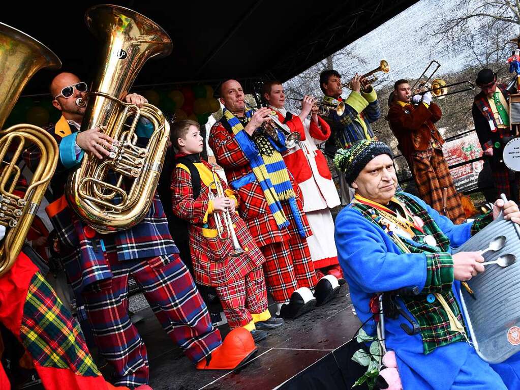 So klingt die Fasnacht in Lrrach: die Lasser-Gugge-Explosion