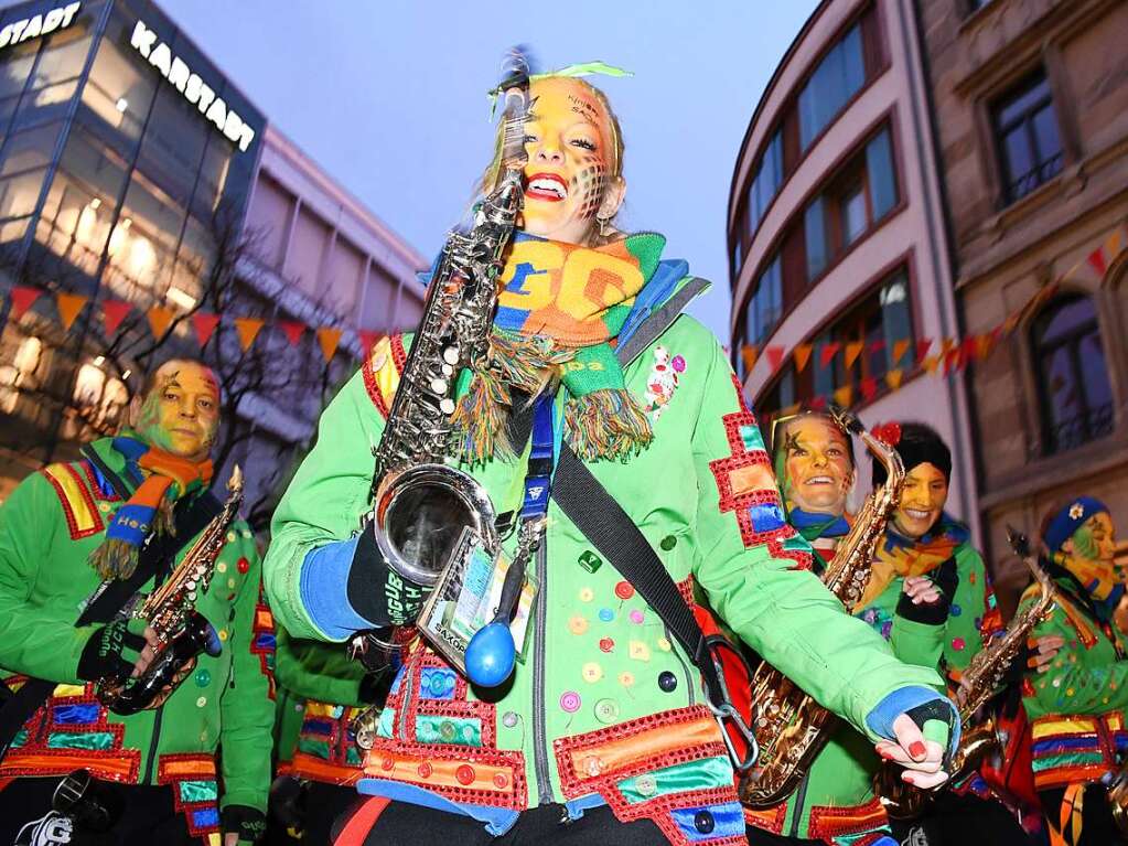 So klingt die Fasnacht in Lrrach: die Lasser-Gugge-Explosion