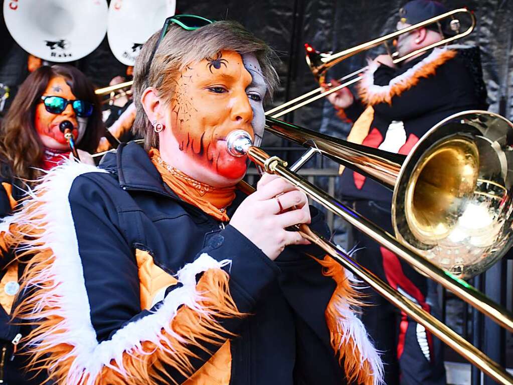 So klingt die Fasnacht in Lrrach: die Lasser-Gugge-Explosion