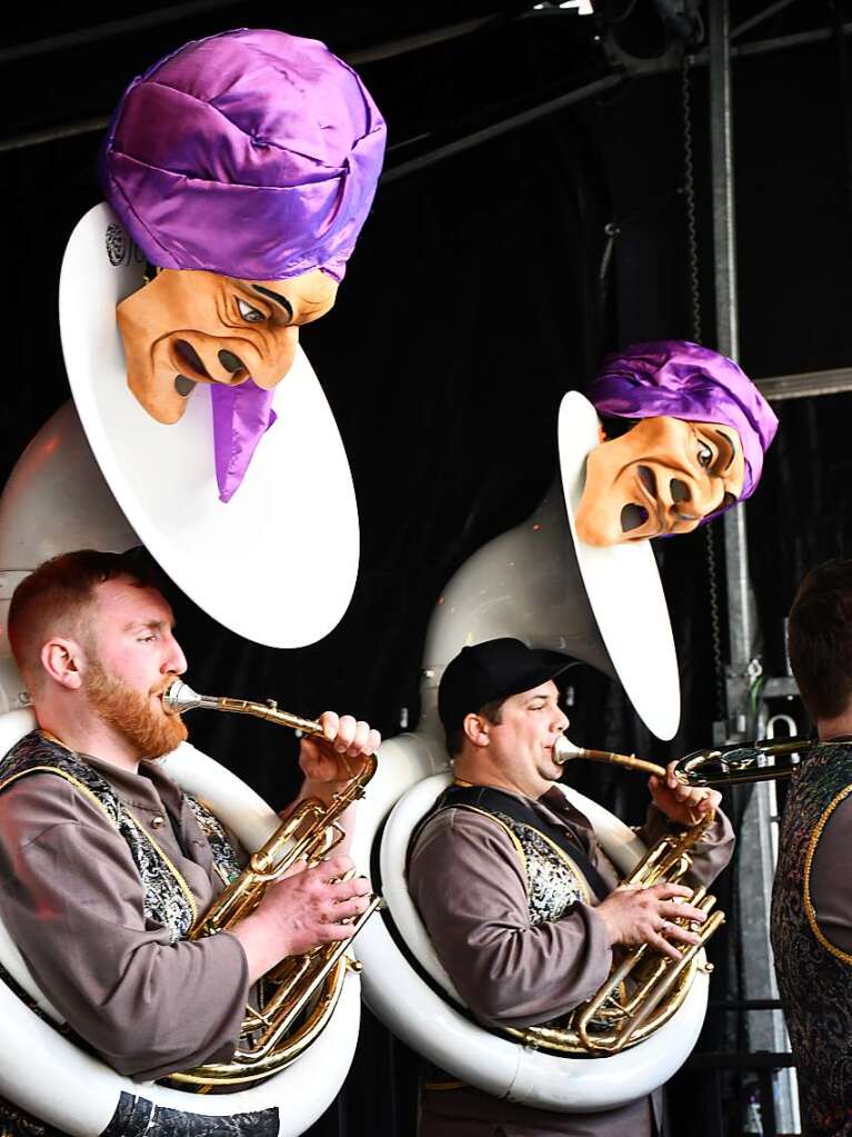 So klingt die Fasnacht in Lrrach: die Lasser-Gugge-Explosion