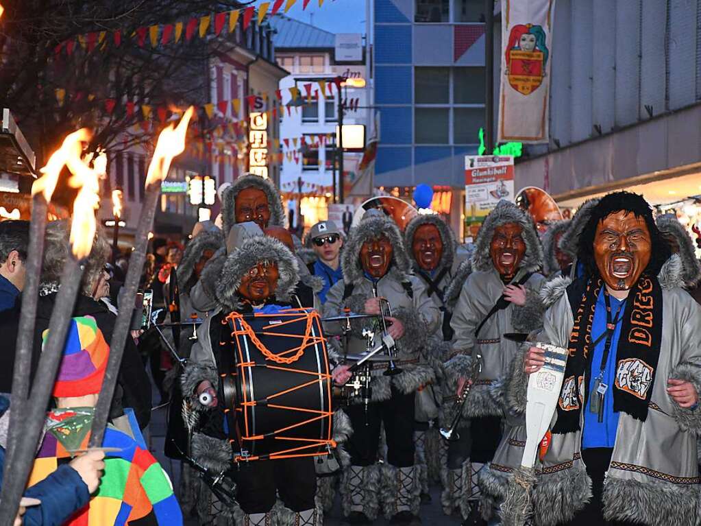 So klingt die Fasnacht in Lrrach: die Lasser-Gugge-Explosion