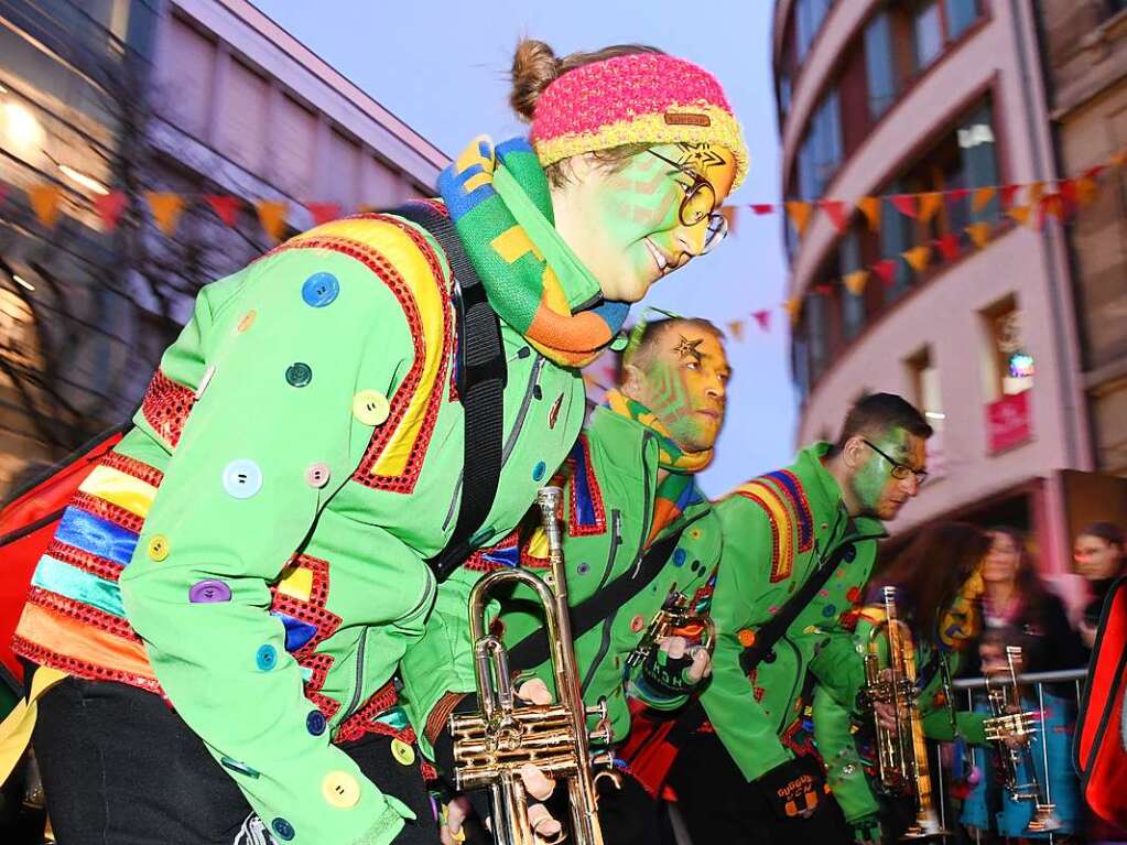 So klingt die Fasnacht in Lrrach: die Lasser-Gugge-Explosion