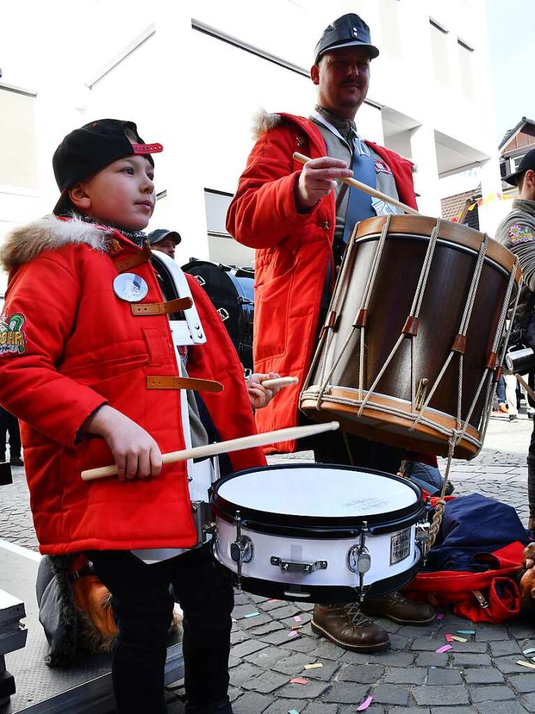 So klingt die Fasnacht in Lrrach: die Lasser-Gugge-Explosion