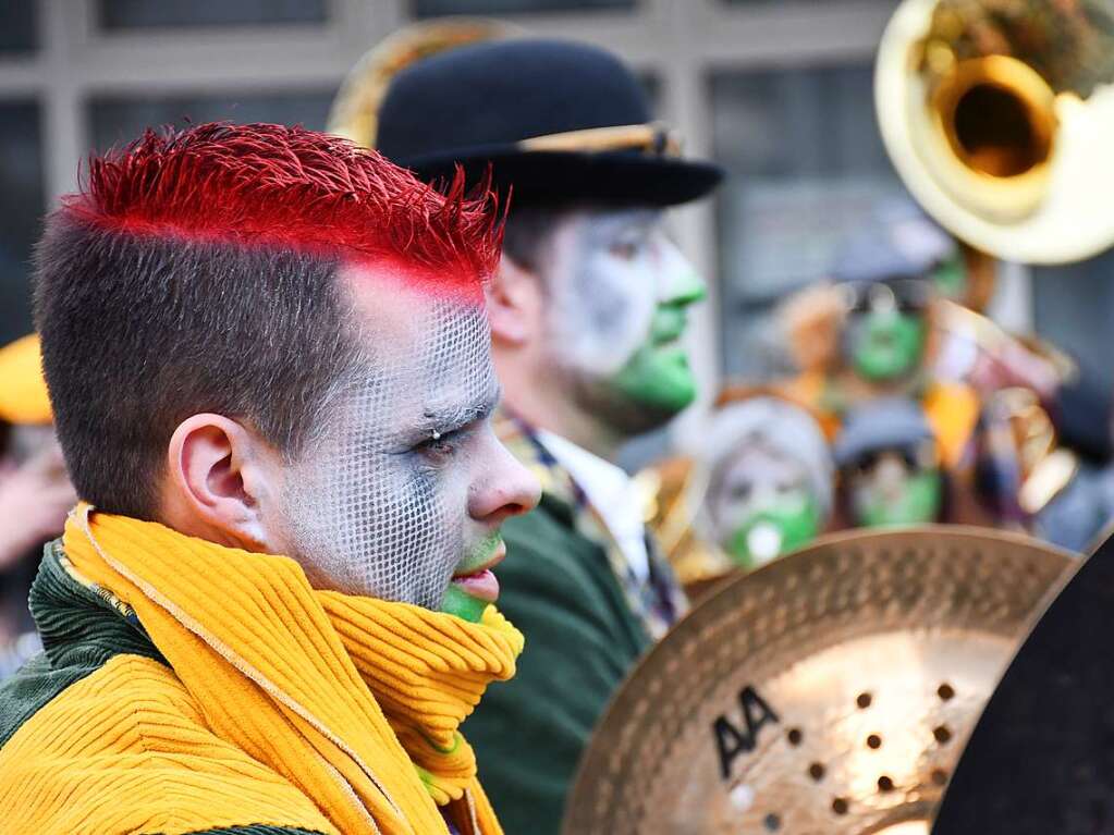 So klingt die Fasnacht in Lrrach: die Lasser-Gugge-Explosion