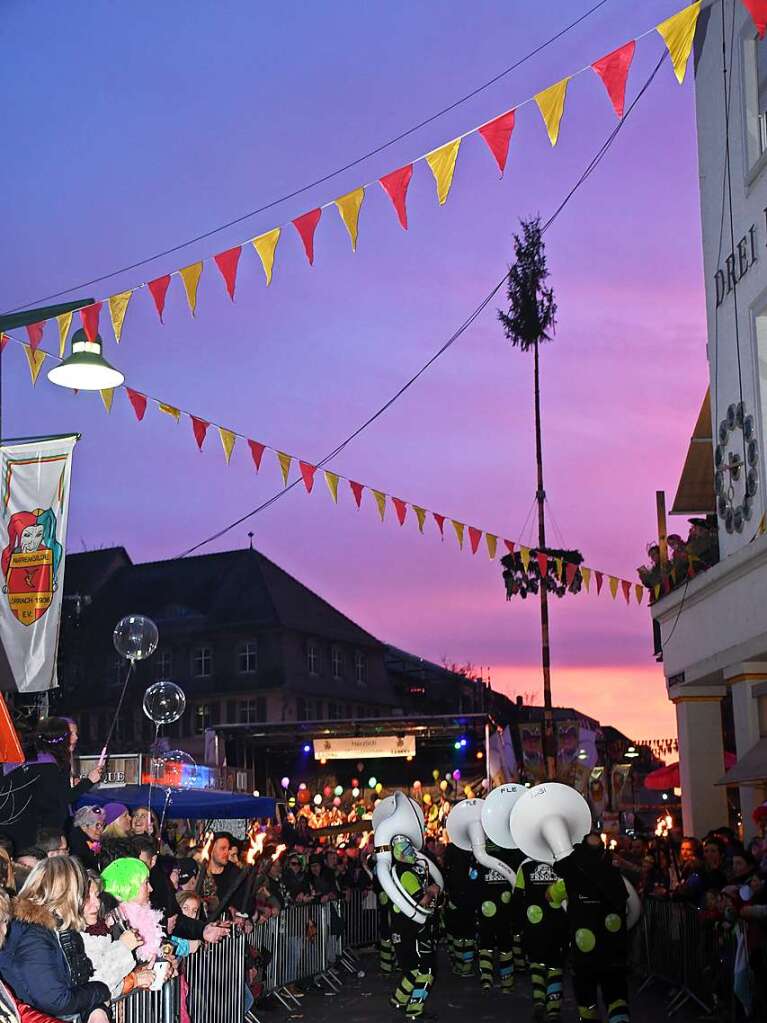 So klingt die Fasnacht in Lrrach: die Lasser-Gugge-Explosion