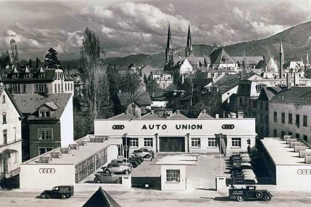 Auto-Union war einst eines der modernsten Autohäuser Freiburgs