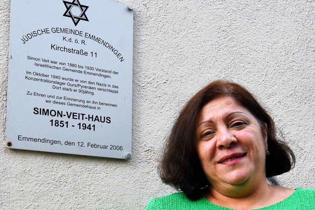 Olga Maryanovska ist schon einige Jahr...nde der jdischen Gemeinde Emmendingen  | Foto: Markus Zimmermann