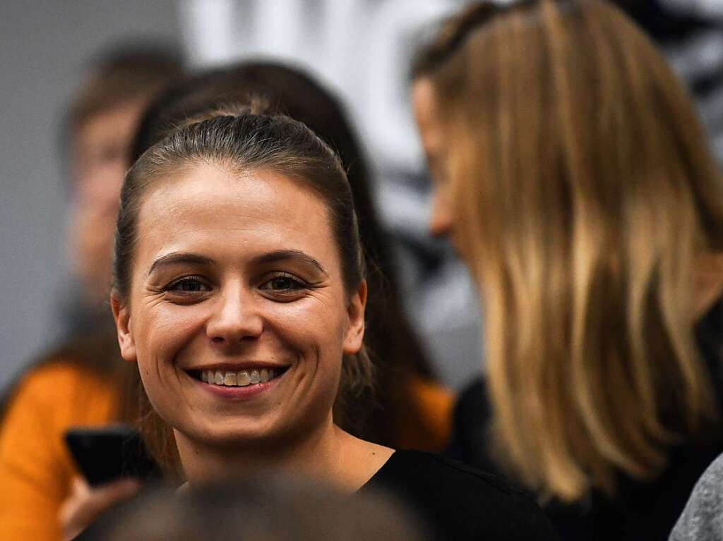 Impressionen vom Zweitligaspiel der Freiburger Volleyballer in der neuen FT-Sporthalle gegen den TV/ DJK Hammelburg (3:1).