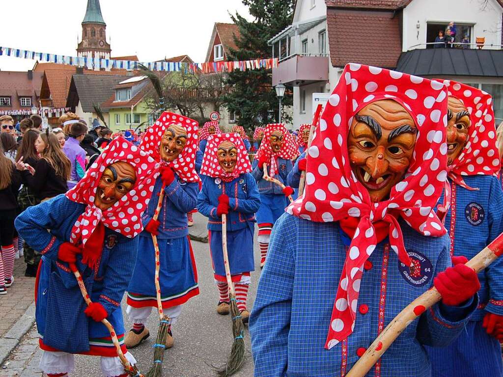 Die Hexenzunft Grafenhausen aus der Ortenau