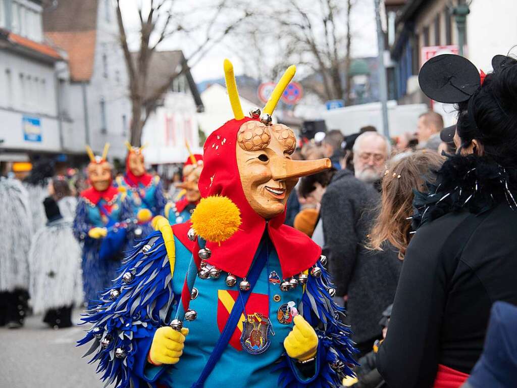 Miges Wetter, brillante Laune: Die Narren hatten am Sonntag Neuenburg am Rhein fest in ihrer Hand.