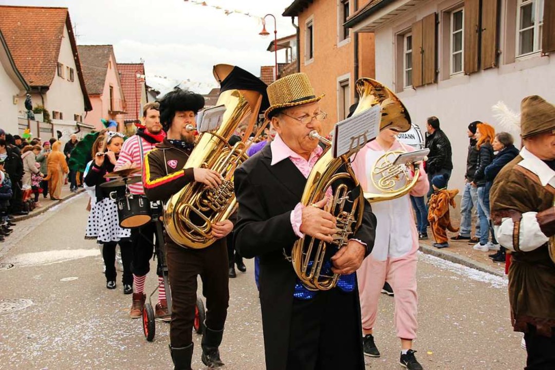 Der Musikverein Gottenheim darf nicht fehlen.  | Foto: Mario Schneberg