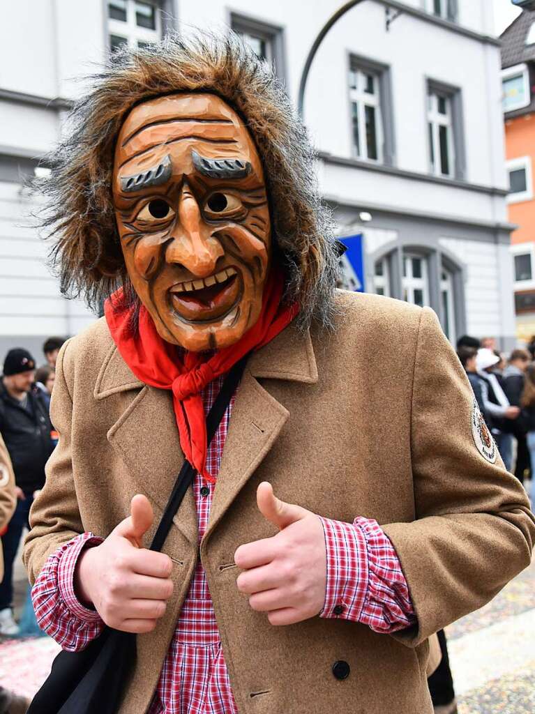 Impressionen vom grenzberschreitenden Fasnachtsumzug Rheinfelden 2020