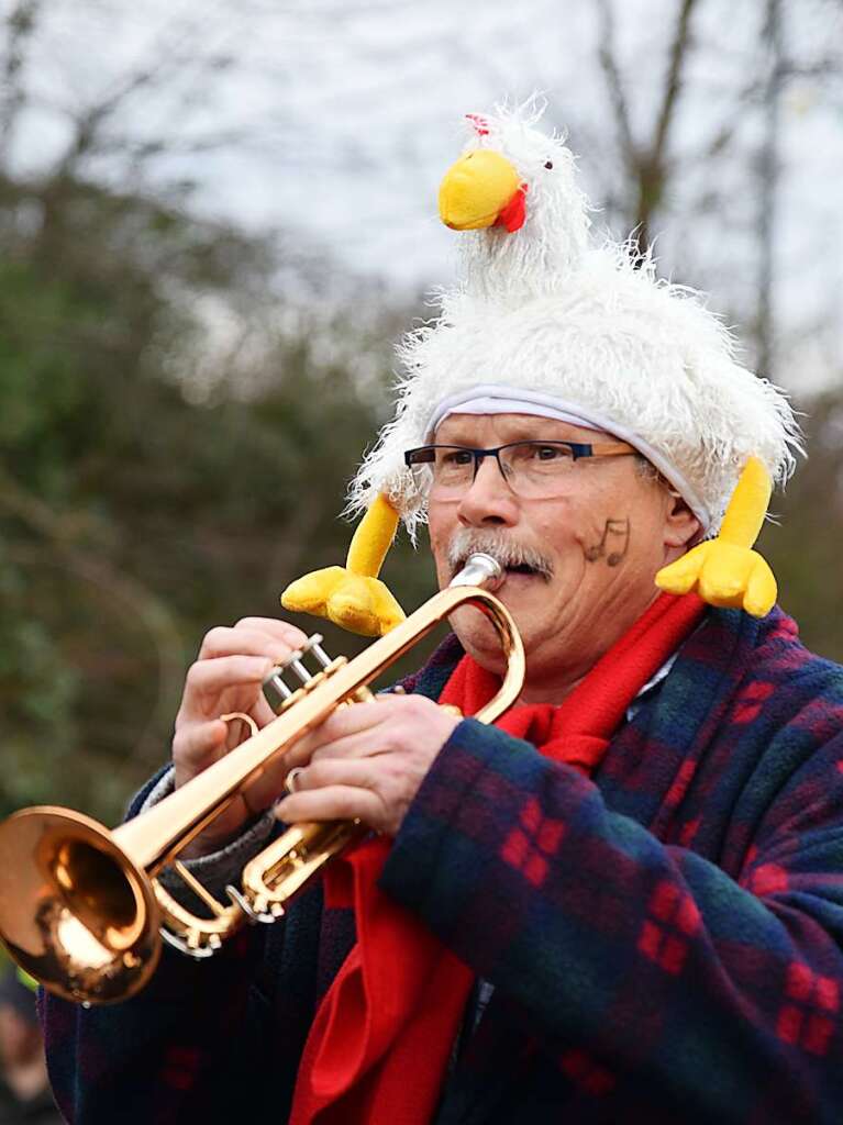 Impressionen vom grenzberschreitenden Fasnachtsumzug Rheinfelden 2020