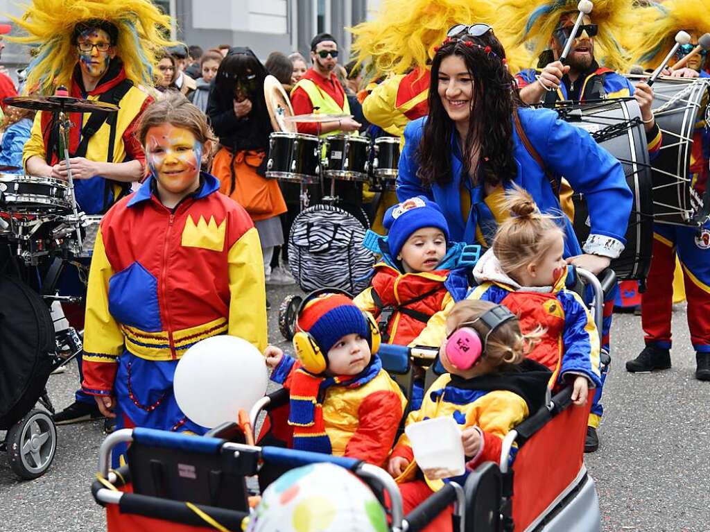 Impressionen vom grenzberschreitenden Fasnachtsumzug Rheinfelden 2020