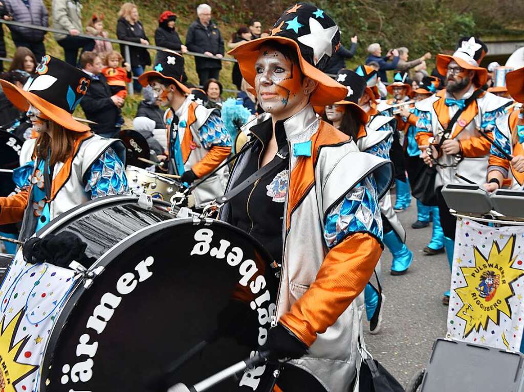 Impressionen vom grenzberschreitenden Fasnachtsumzug Rheinfelden 2020