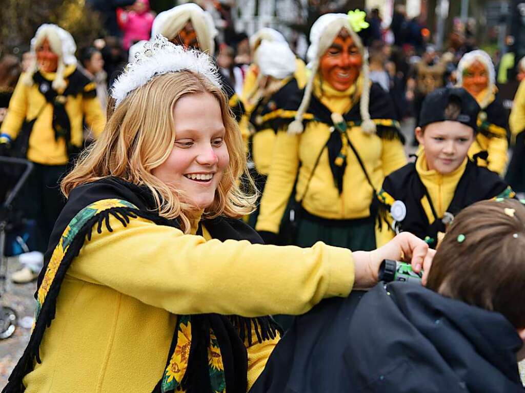 Impressionen vom grenzberschreitenden Fasnachtsumzug Rheinfelden 2020