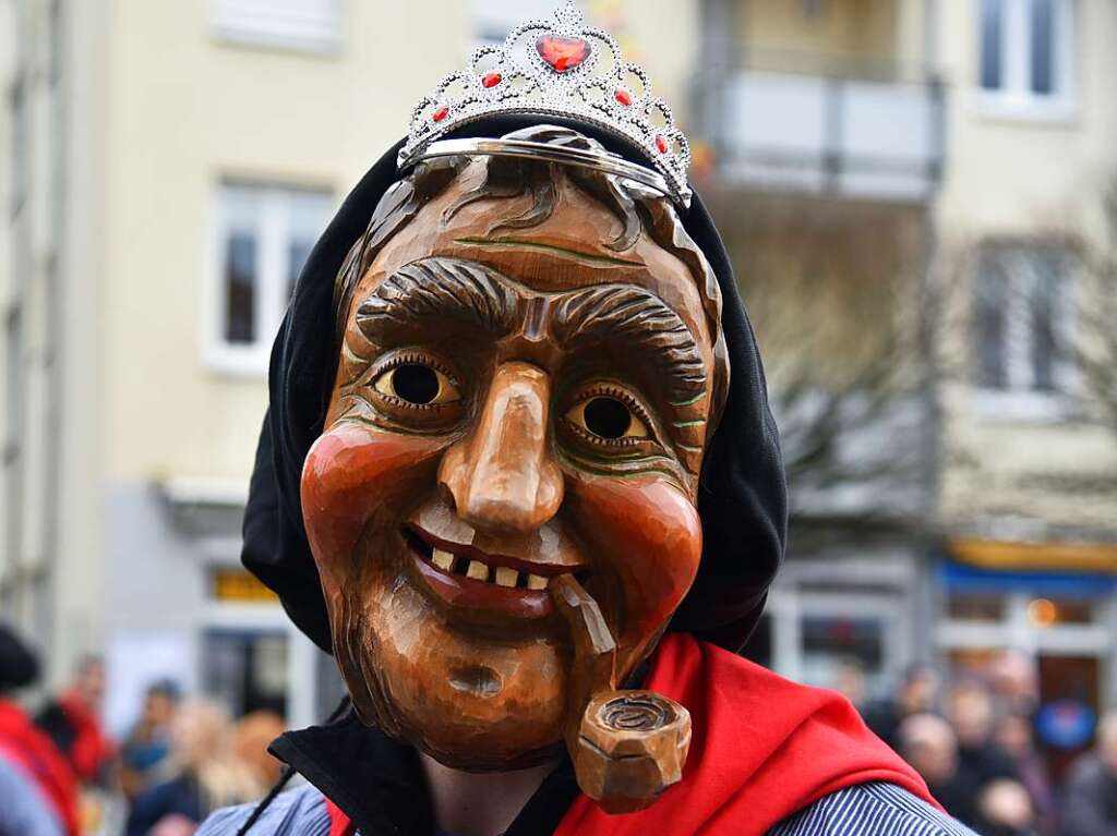 Impressionen vom grenzberschreitenden Fasnachtsumzug Rheinfelden 2020