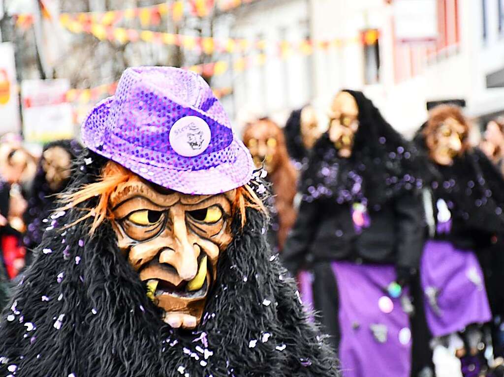 Impressionen vom Lrracher Fasnachtsumzug