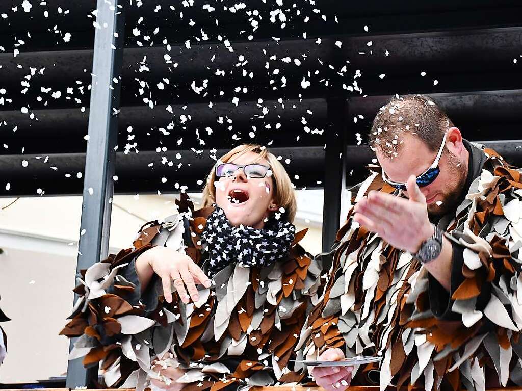 Impressionen vom Lrracher Fasnachtsumzug