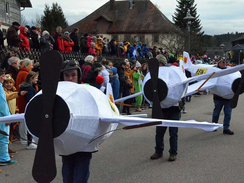 Impressionen vom Wagenbauerumzug 2020 in Husern.