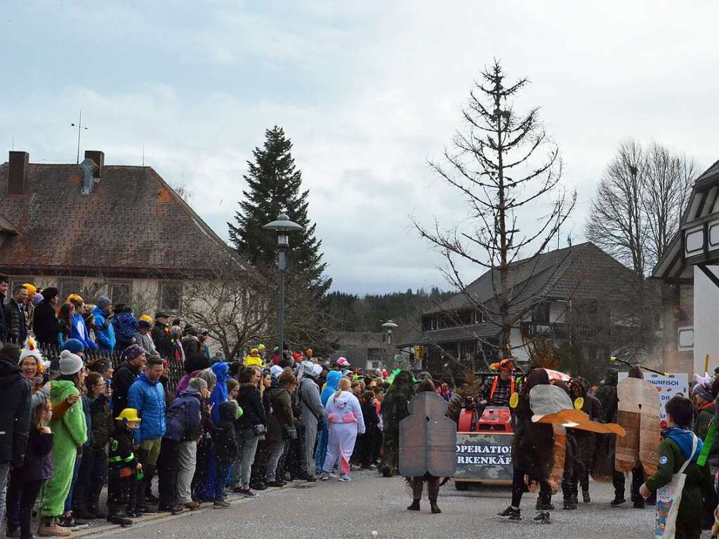 Impressionen vom Wagenbauerumzug 2020 in Husern.