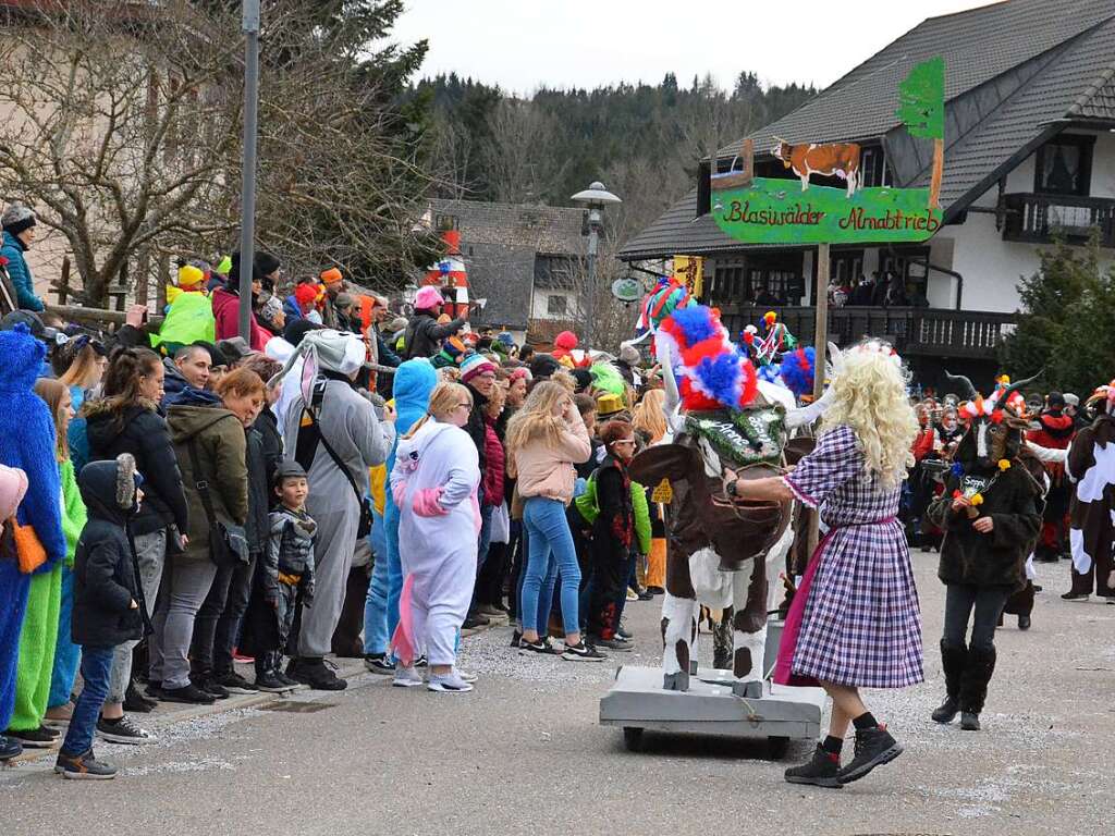 Impressionen vom Wagenbauerumzug 2020 in Husern.