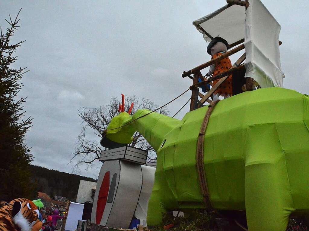 Impressionen vom Wagenbauerumzug 2020 in Husern.