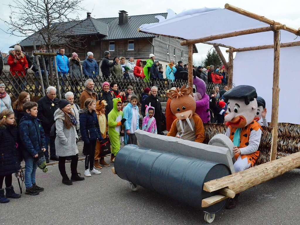 Impressionen vom Wagenbauerumzug 2020 in Husern.